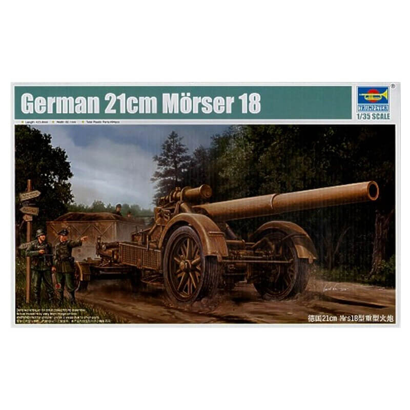 Trumpeter 1/35 German 21cm Morser 18 Kit