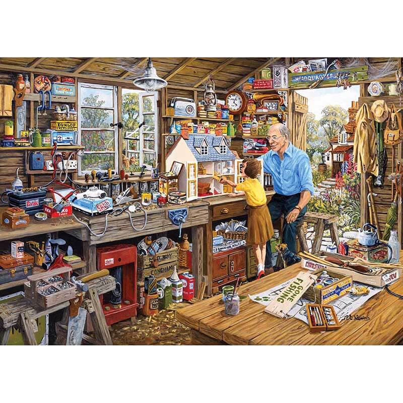 Grandad's Workshop 1000pc Puzzle
