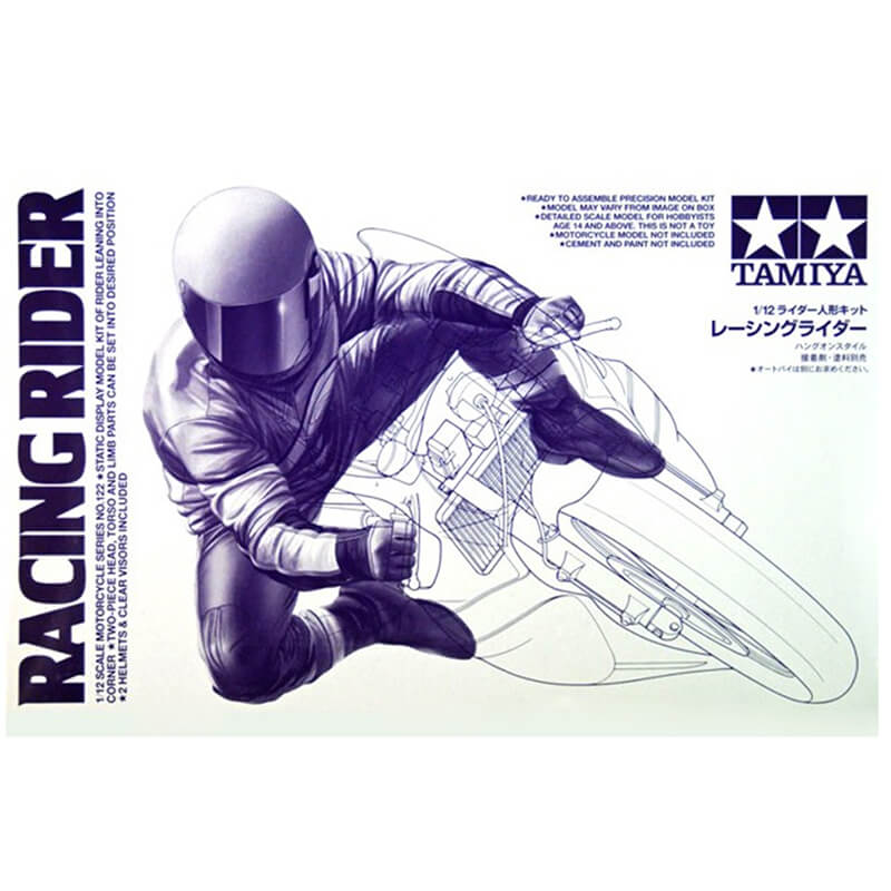 Tamiya 1/12 Racing Rider Kit