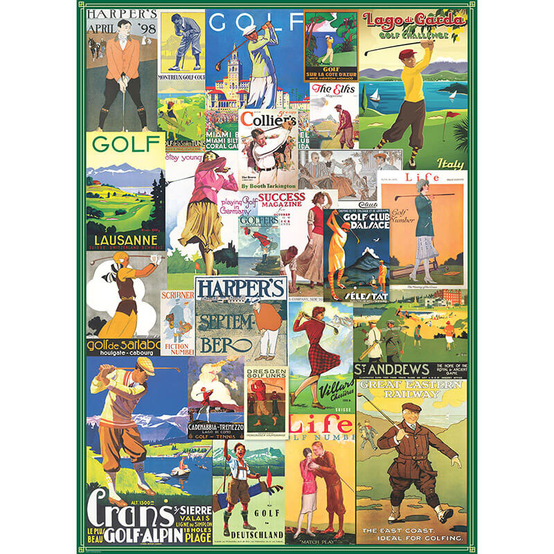 Golf Around the World 1000pc Puzzle
