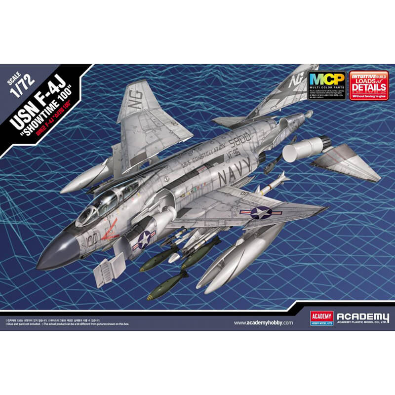Academy 1/72 USN F-4J "Showtime 100" Kit