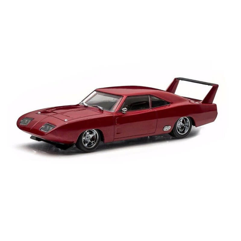 Greenlight 1/43 Fast & Furious Dom's Custom 1969 Dodge Charger Daytona (Maroon)