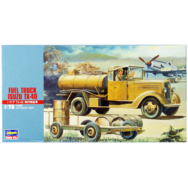 Hasegawa 1/72 Fuel Truck Isuzu TX-40 Kit