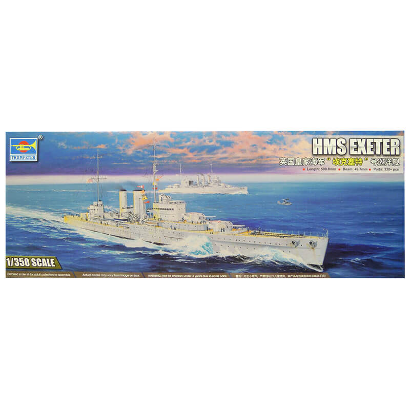 Trumpeter 1/350 HMS Exeter Kit