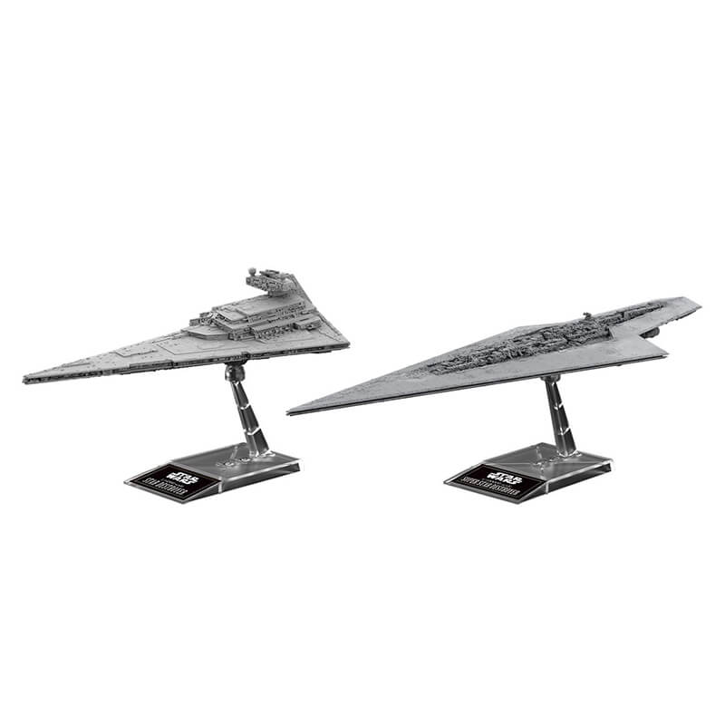Bandai Star Wars 1/100000 Super Star Destroyer & 1/14500 Star Destroyer Kit