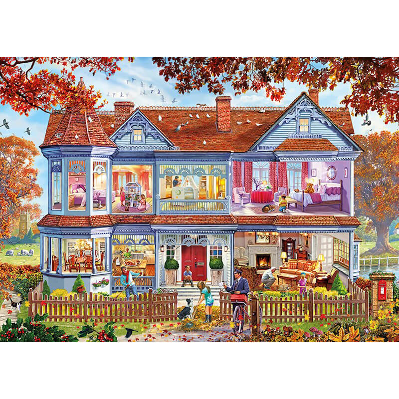 Autumn Home By Steve Crisp 1000pc Puzzle