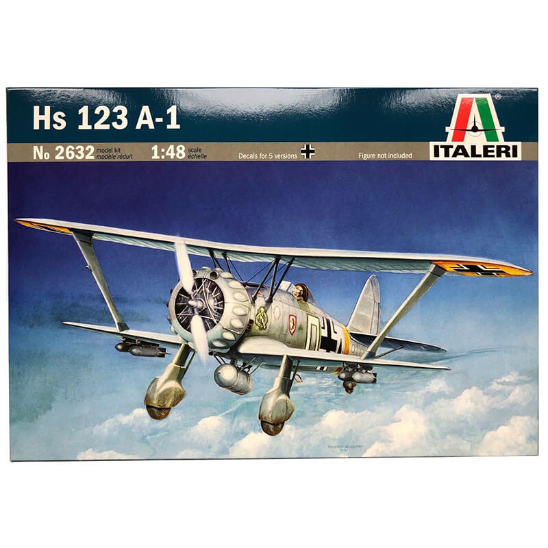 Italeri 1/48 Hs 123 A-1 Kit