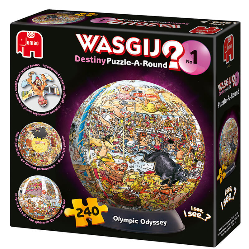 Olympic Odyssey Puzzle-A-Round 240pc Puzzle