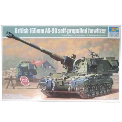 Trumpeter 1/35 British 155mm AS-90 Self-Propelled Howitzer Kit