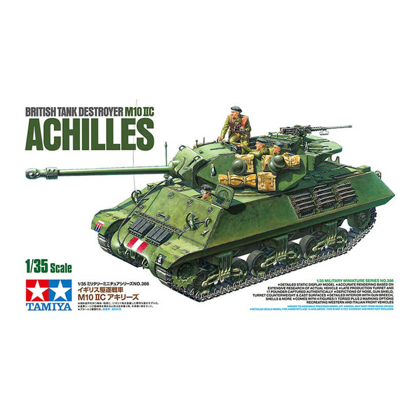 Tamiya 1/35 British Tank Destroyer M10 IIC Achilles Kit