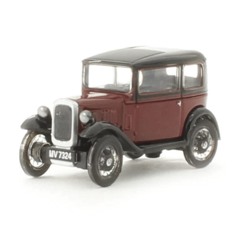 Oxford 1/76 Austin Seven RN Saloon (Maroon)
