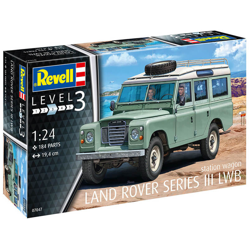 Revell 1/24 Station Wagon Land Rover Series III LWB Kit