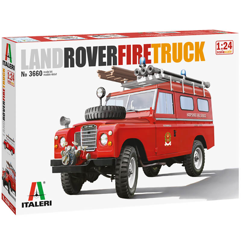 Italeri 1/24 Land Rover Fire Truck Kit