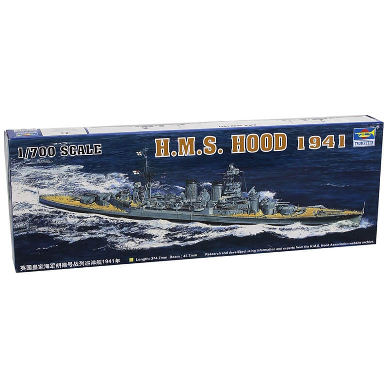 Trumpeter 1/700 H.M.S. Hood 1941 Kit