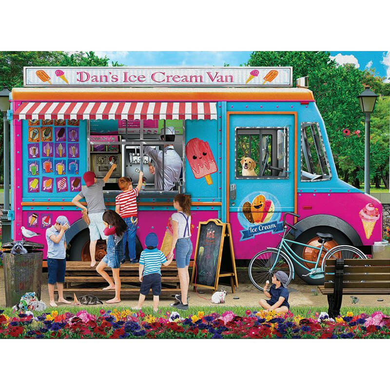 Dan's Ice Cream Van 1000pc Puzzle