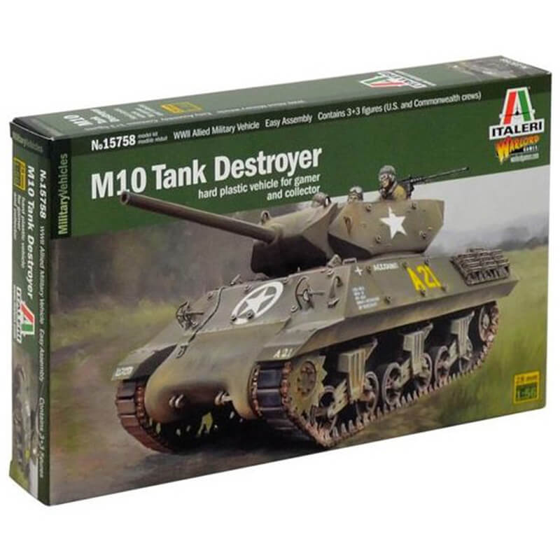 Italeri 1/56 M10 Tank Destroyer Kit