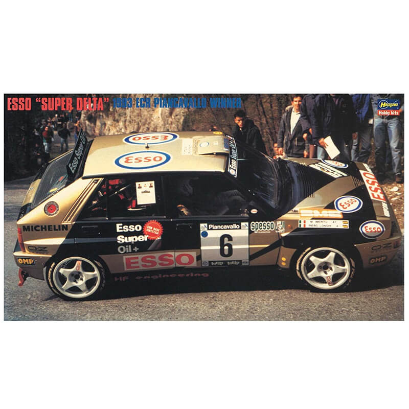 Hasegawa 1/24 ESSO "Super Delta" 1993 ECR Piancavallo Winner Kit