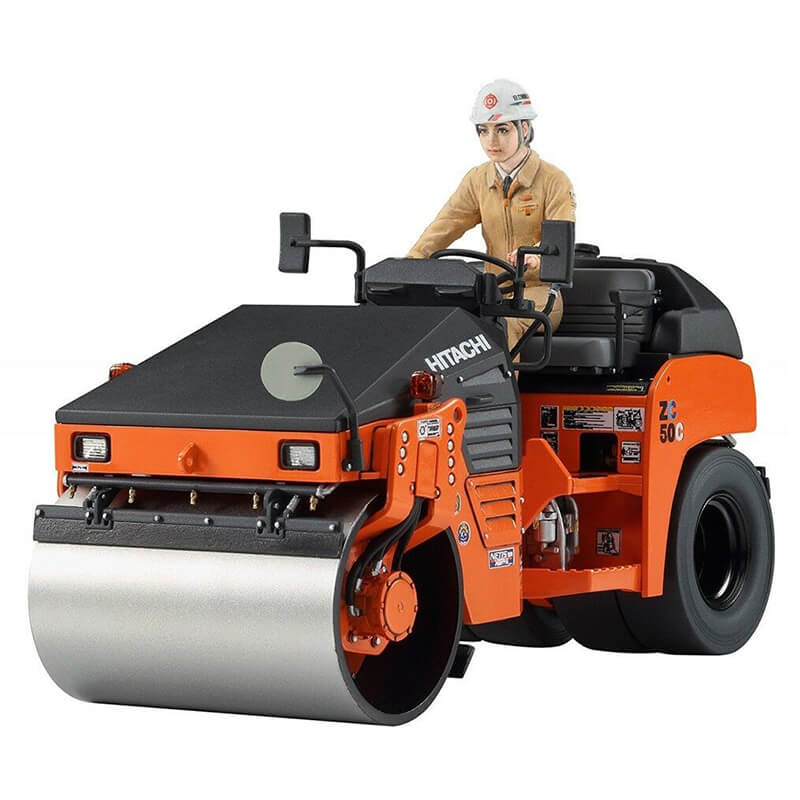 Hasegawa 1/35 Hitachi Vibratory Combined Roller ZC50C-5 Kit