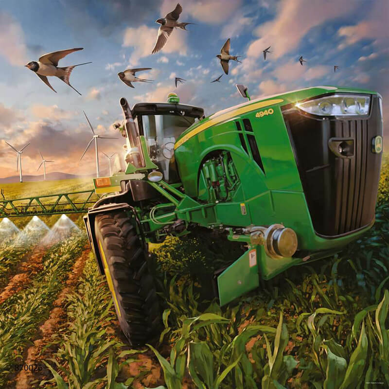 Seasons Of John Deere 3x49pcs Puzzle