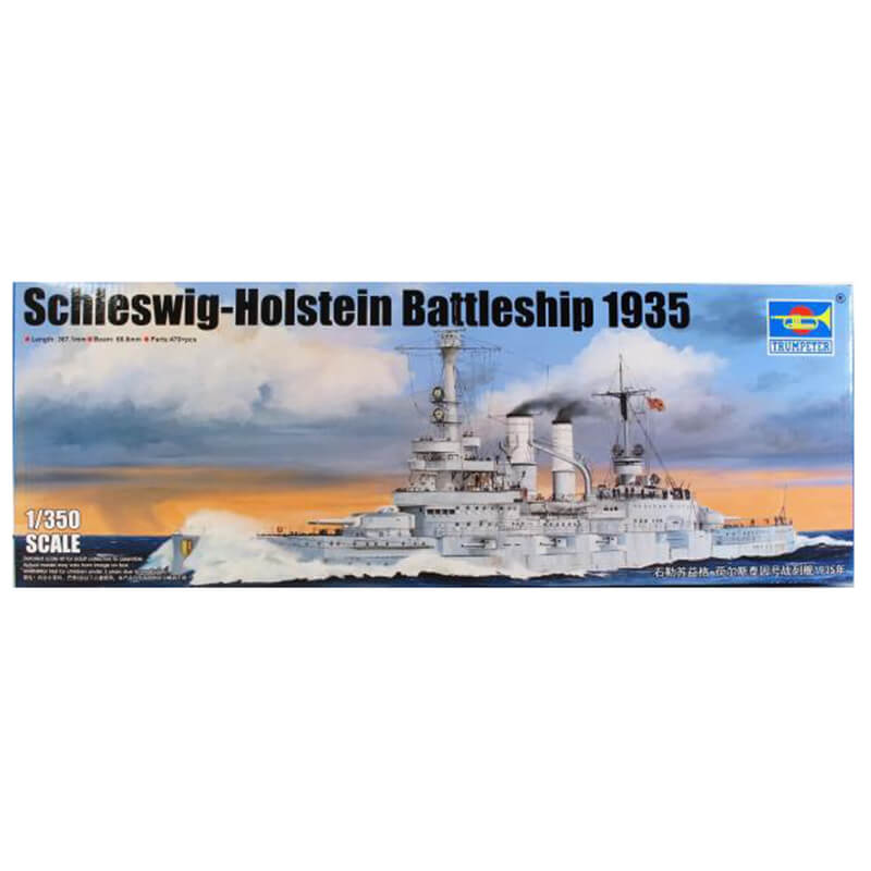 Trumpeter 1/350 Schleswig-Holstein Battleship 1935 Kit