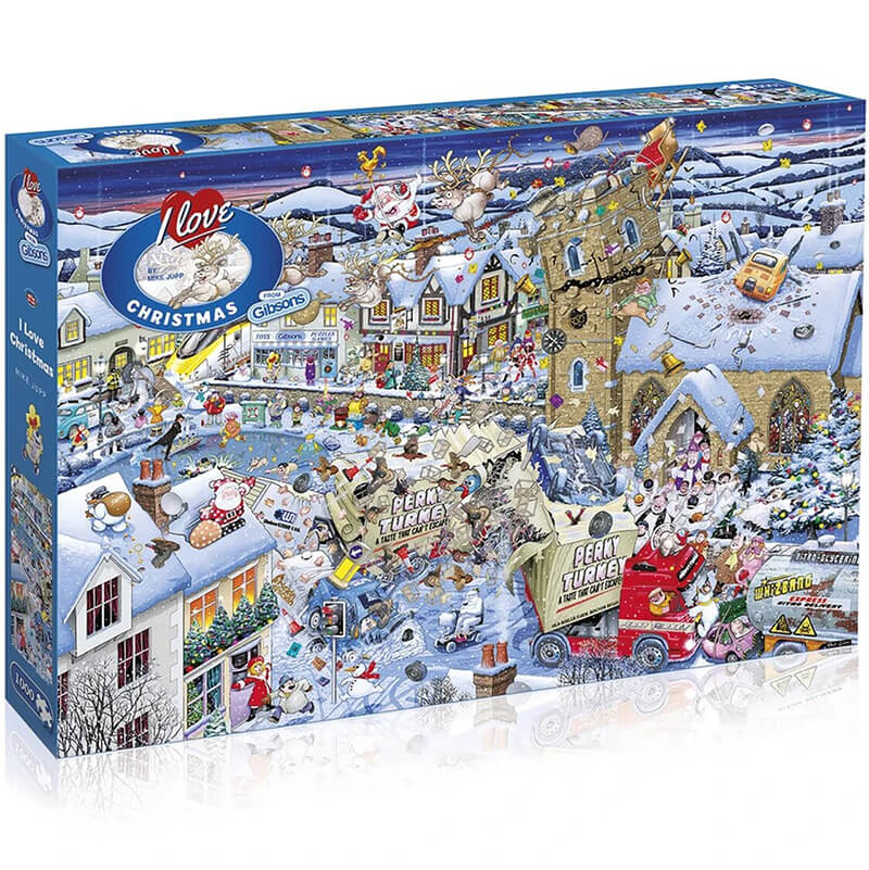 I Love Christmas 1000pc Puzzle