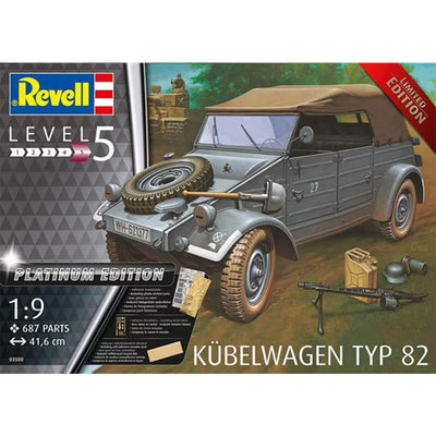 Revell 1/9 Kubelwagen Typ 82 (Platinum Edition) Kit