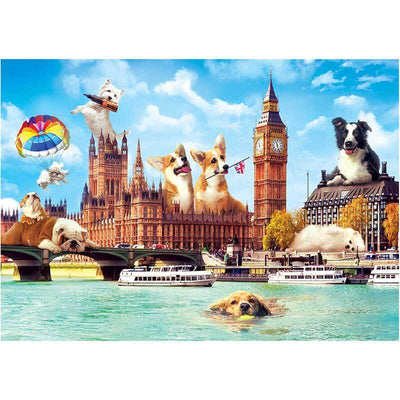 Dogs In London 1000pc Puzzle