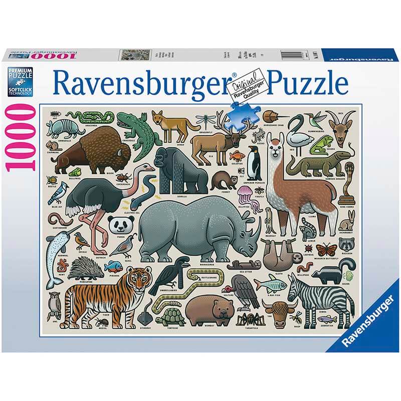 You Wild Animal 1000pcs Puzzle