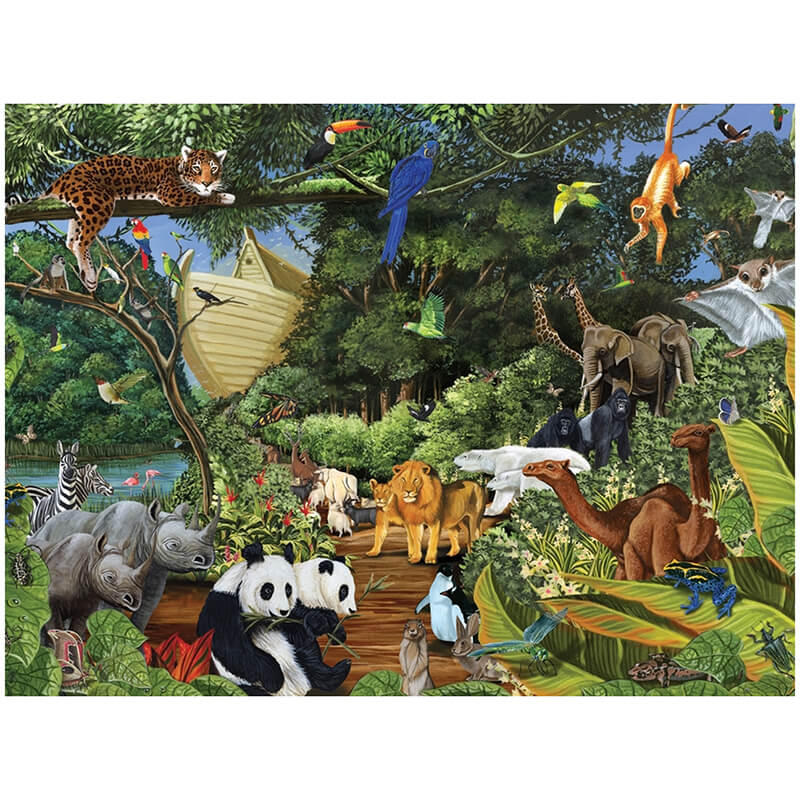 Noah's Gathering 350pc Puzzle