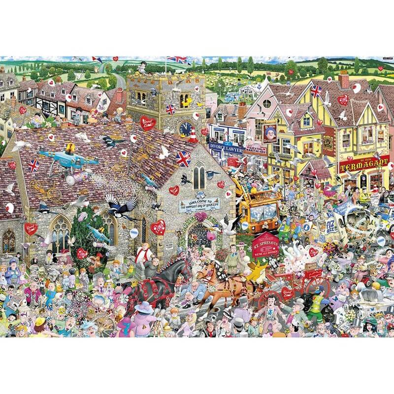 I Love Weddings By Mike Jupp 1000pc Puzzle