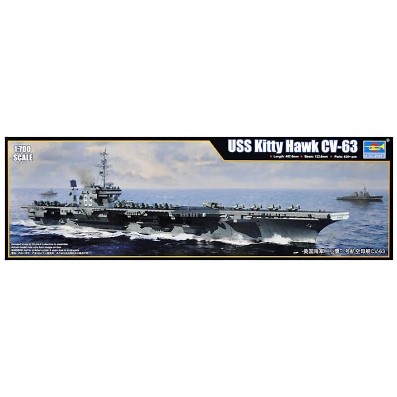 Trumpeter 1/700 US Kitty Hawk CV-63 Kit