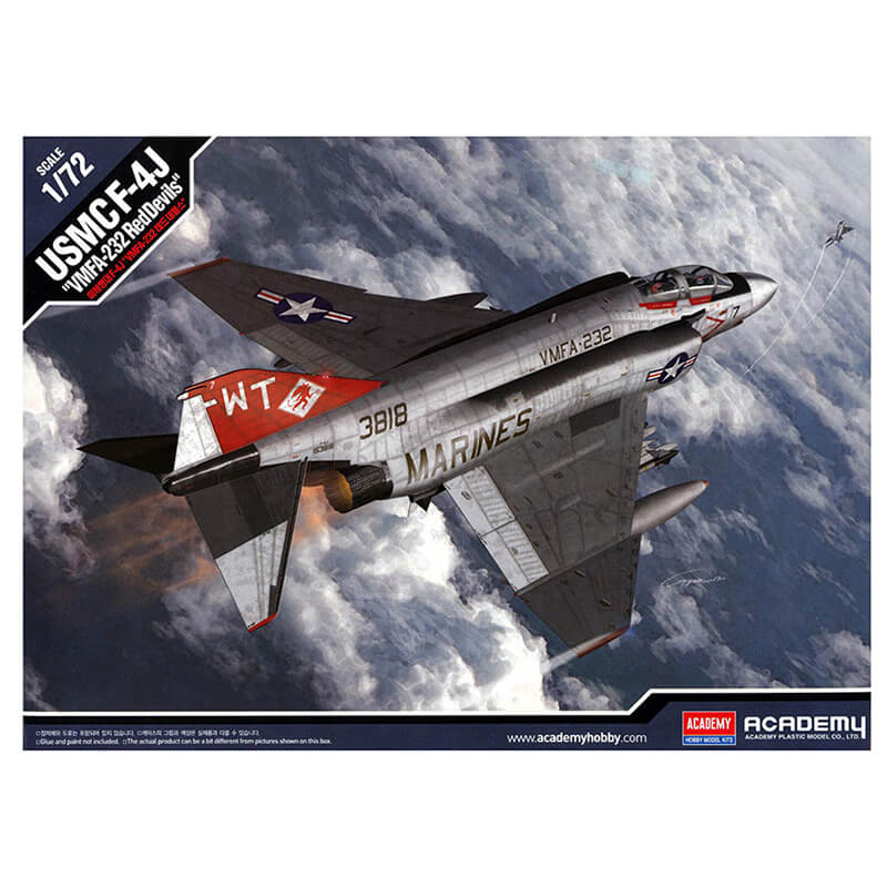 Academy 1/72 USMC F-4J "VMFA-232 Red Devils" Kit