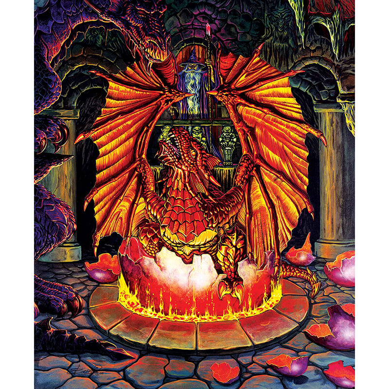 Birth of a Fire Dragon by Ed Beard Jr. 1000pc Puzzle