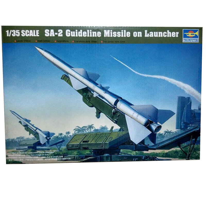 Trumpeter 1/35 SA-2 Guideline Missile On Launcher Kit