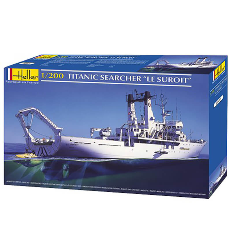 Heller 1/200 Titanic Searcher "Le Suroit" Kit