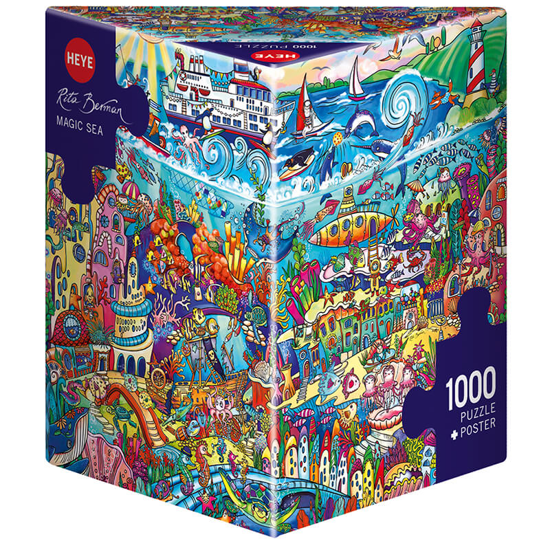 Magic Sea By Rita Berman 1000pc Puzzle