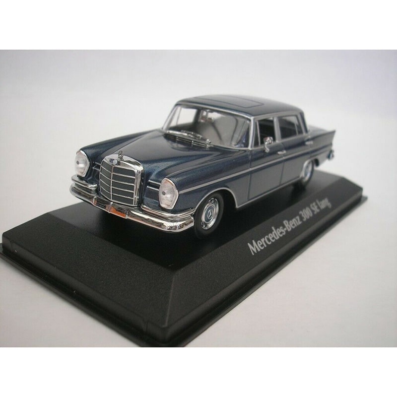 Minichamps 1/43 Mercedes-Benz 300 SE Lang 1963 (Blue Metallic)