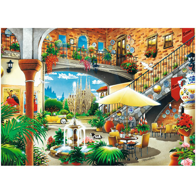 Vista Of Barcelona 2000pc Puzzle