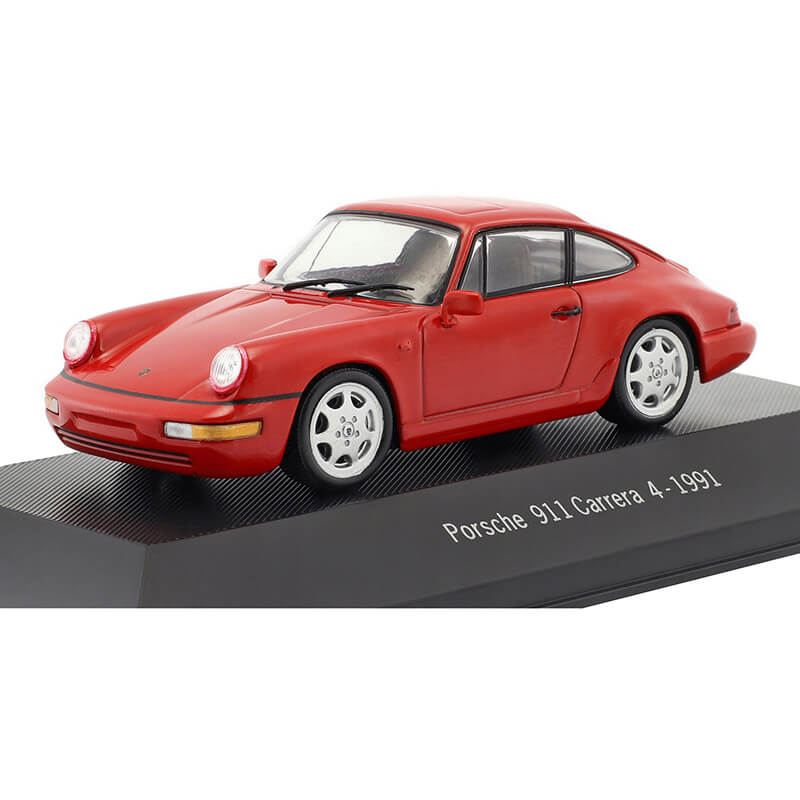 Atlas 1/43 Porsche 911 Carrera 4 1991 (Red)