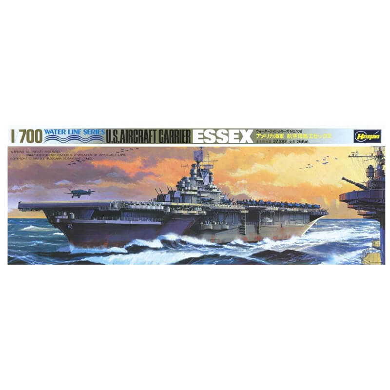 Hasegawa 1/700 U.S.Aircraft Carrier Essex Kit