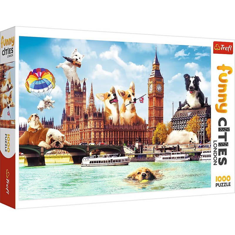 Dogs In London 1000pc Puzzle