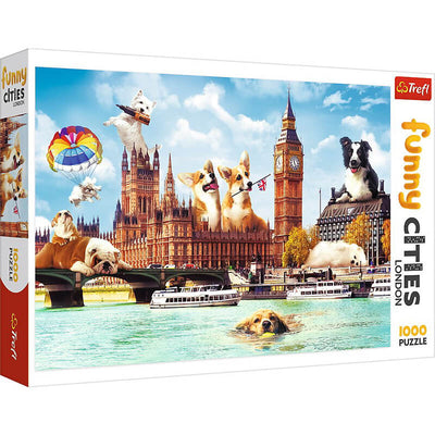 Dogs In London 1000pc Puzzle