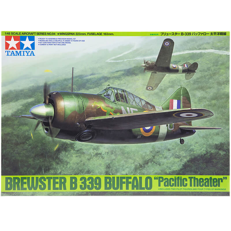 Tamiya 1/48 Brewster B-339 Buffalo "Pacific Theater" Kit
