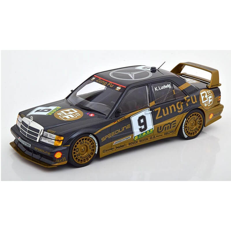Minichamps 1/18 Mercedes-Benz 190E 2.5-16 Evo 2 Zung Fu Klaus Ludwig Macao Guia Race 1991