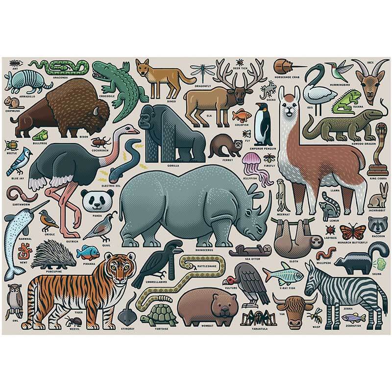 You Wild Animal 1000pcs Puzzle