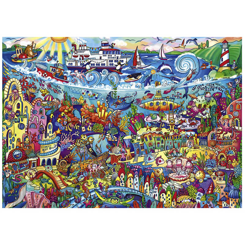 Magic Sea By Rita Berman 1000pc Puzzle