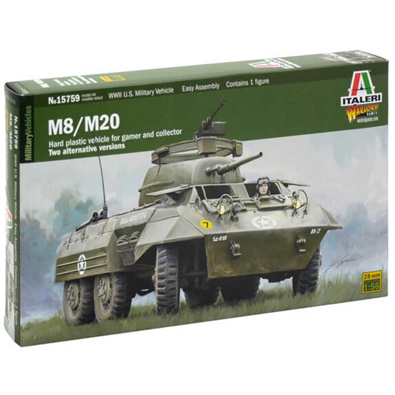 Italeri 1/56 M8/M20 Kit