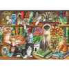 Puss in Books by Judith Yates 1000pc Puzzle