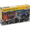 Italeri 1/24 Truck Rubber Tyres (8x) Kit