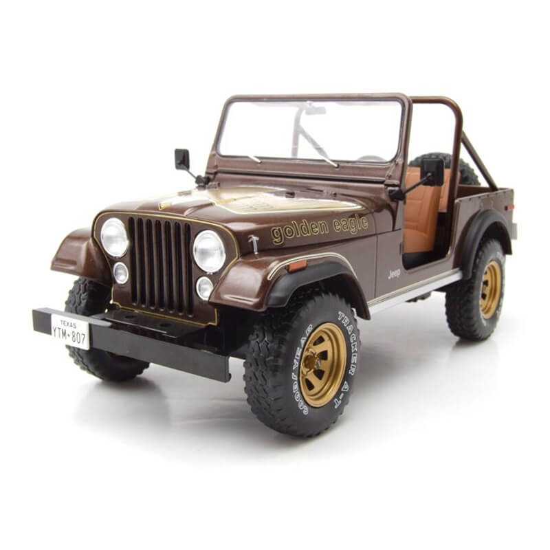 MCG 1/18 Jeep CJ-7 (Golden Eagle)